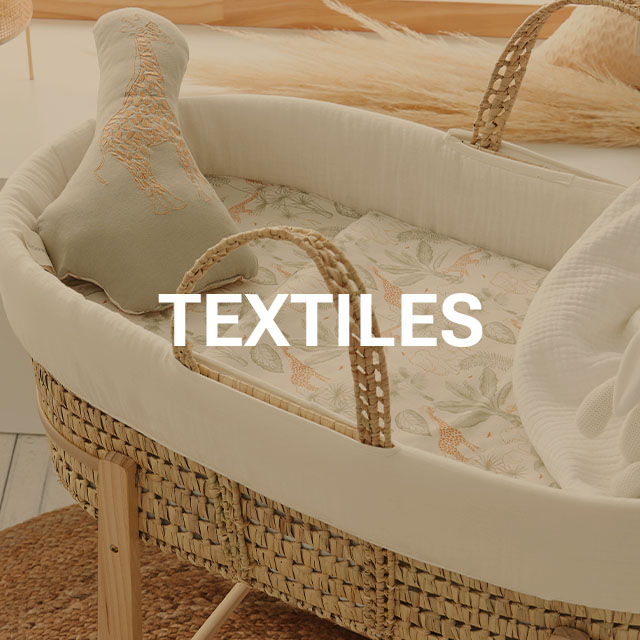 Textiles para bebés y cunas