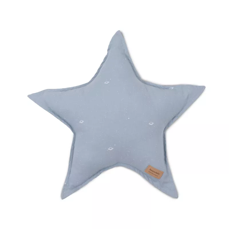 Bonjourbébé Cojín Decorativo Estrella Azul Colección Rocket 54RK43-040 Bonjourbébé Cojín Decorativo Estrella Azul Colección Rocket 54RK43-040