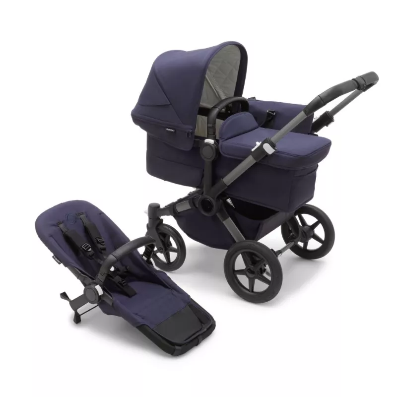Bugaboo Donkey 5 Mono Classic Azul Marino capazo y silla