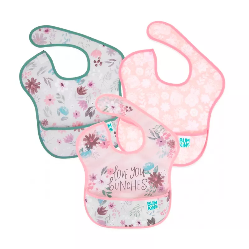 Bumkins Pack 3 Baberos Superbib Bumkins Pack 3 Baberos Superbib