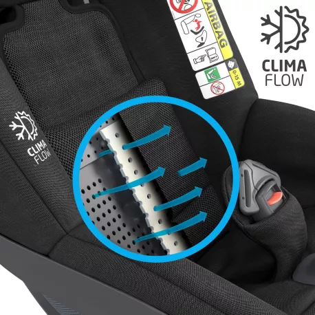 Maxi-Cosi Silla Coche Grupo 1 Pearl 360 I-Size Authentic black 8045671110