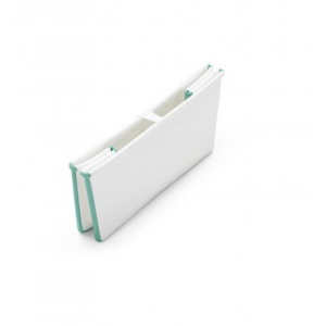 Stokke® bañera plegable FlexiBath® blanco aqua verde 531905