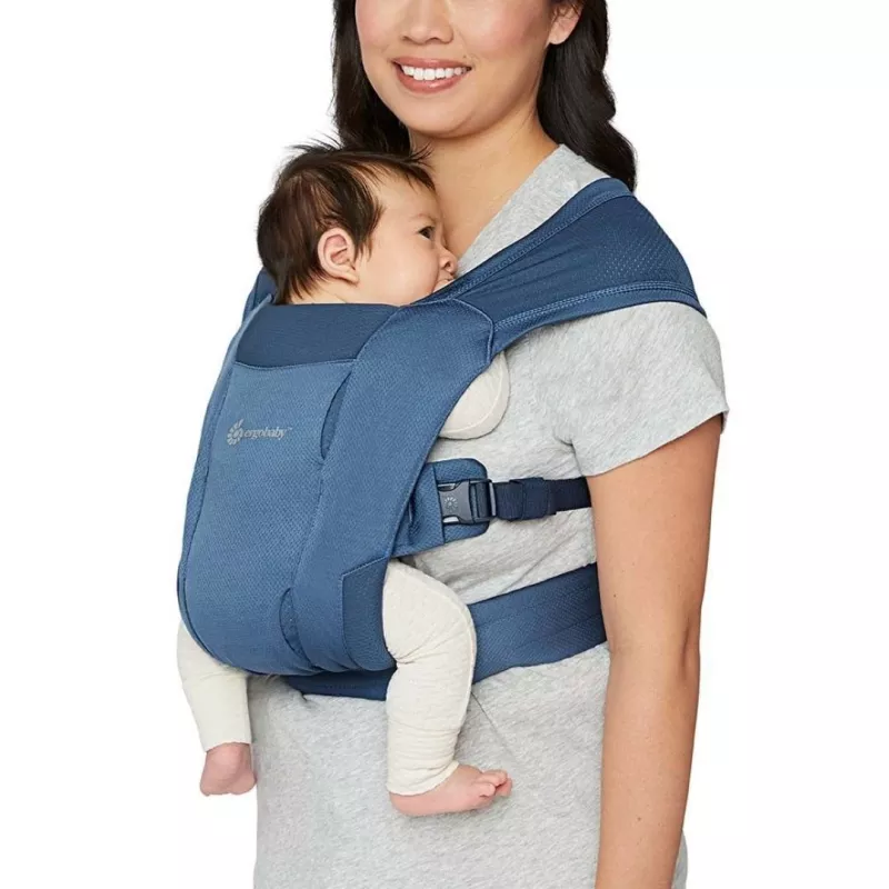 Ergobaby Embrace Soft Air Mesh Mochila Portabebés AZUL