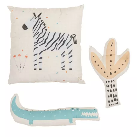 Bimbidreams Set de 3 Cojines Kenia