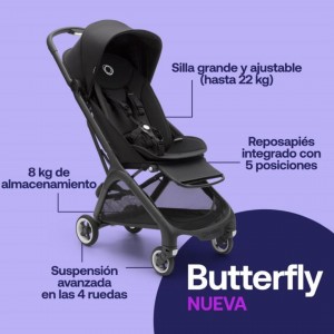 Bugaboo Silla de Paseo Butterfly características silla