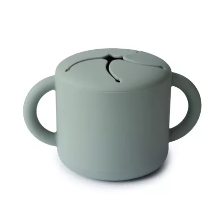 Mushie Taza Para Snack cambridge blue