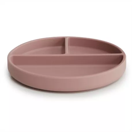 Mushie Plato Ventosa Con Compartimentos
