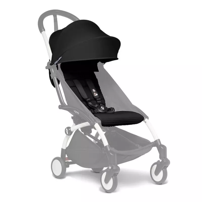 BABYZEN YOYO Pack +6M Textil negro BABYZEN YOYO Pack +6M Textil negro