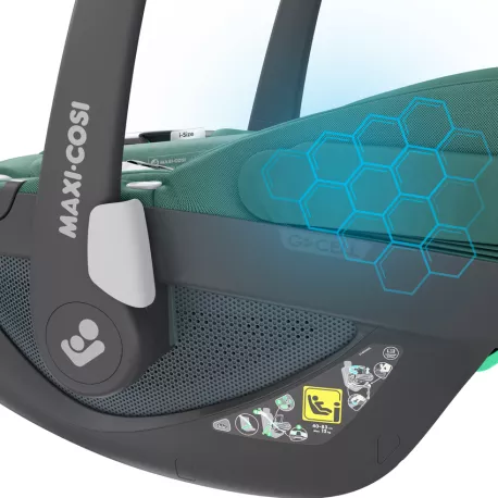 Maxi-Cosi Silla Coche Grupo 0+ Pebble 360º essential green 8044047110