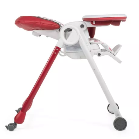 Chicco Trona Polly Progress rojo reclinada