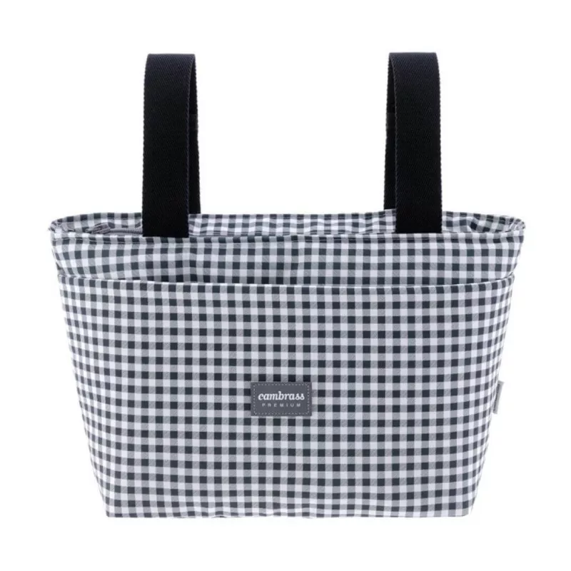 Cambrass Bolso Organizador Vichy negro Cambrass Bolso Organizador Vichy negro