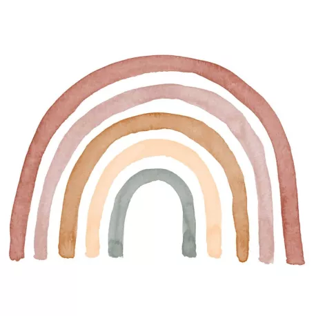 Sueños de Cigüeña Vinilo Infantil Rainbow