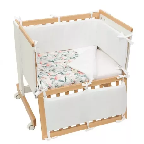 Bimbidreams Protector Minicuna Colecho blanco lifestyle