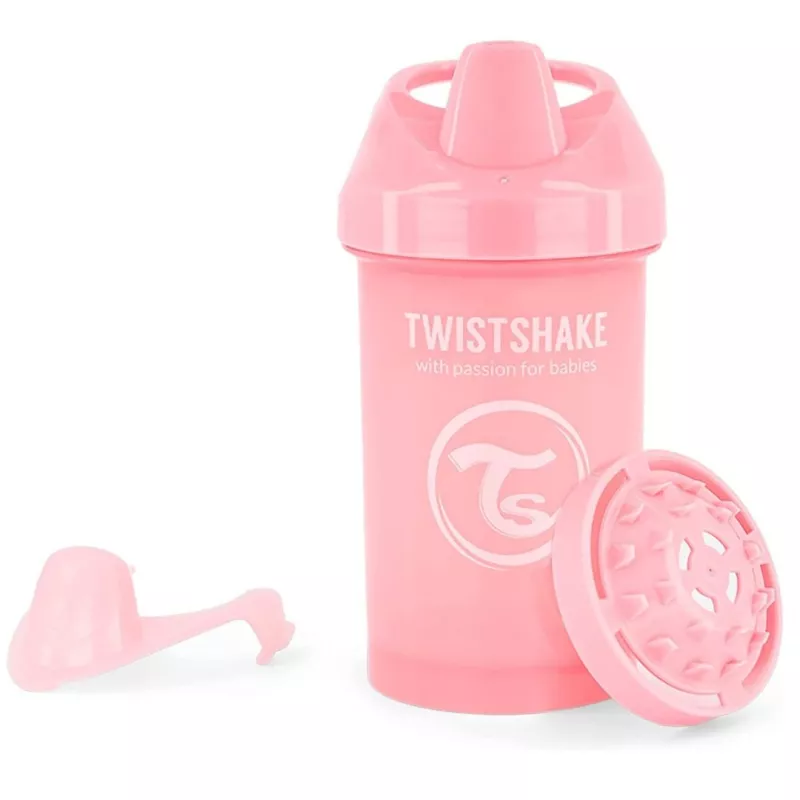 Twistshake Taza Aprendizaje Crowler Cup rosa pastel Twistshake Taza Aprendizaje Crowler Cup rosa pastel