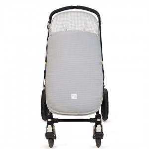 Walking Mum Saco Silla Invierno I Love Vichy gris