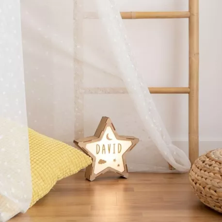 Vintiun Estrella Luminosa Personalizable ambiente