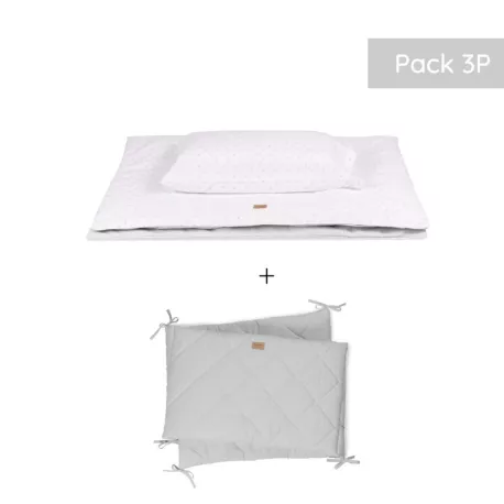 Bonjourbébé Pack Nórdico y Protector Cuna Dandelion