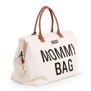 Childhome Bolso Maternal Mommy Bag blanco roto lado