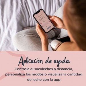 Tommee Tippee Sacaleches Portátil Individual Made For Me app movil
