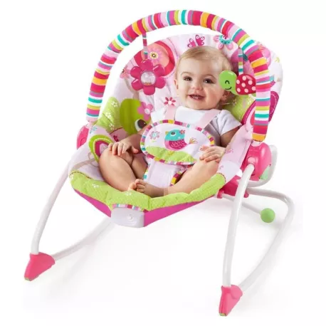 Saro Bright Stars Hamaca Raspberry Garden bebe