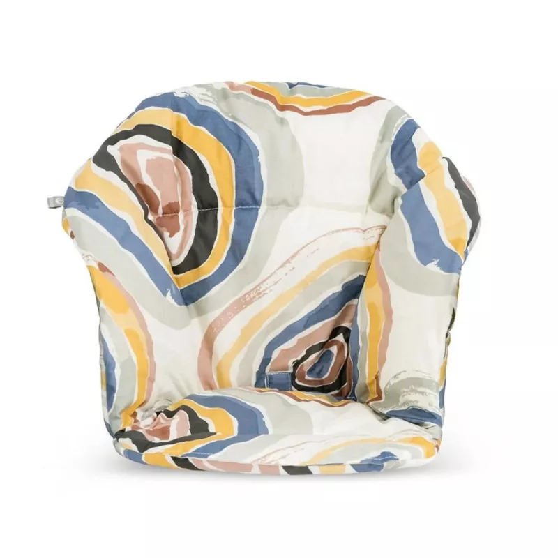 Cojín Trona Clikk Stokke multi circles frente Cojín Trona Clikk Stokke multi circles frente