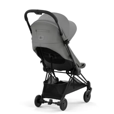 Cybex Silla de Paseo Coya Chasis Matt Black Mirage Grey trasera