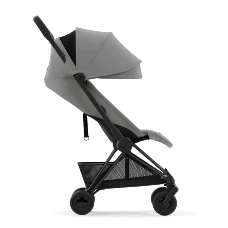 Cybex Silla de Paseo Coya Chasis Matt Black Mirage Grey respaldo