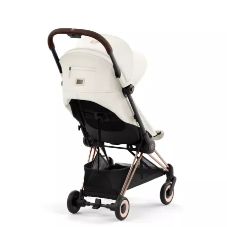 Cybex Silla de Paseo Coya Chasis Rosegold Off white trasera