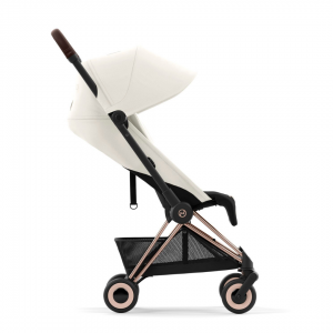 Cybex Silla de Paseo Coya Chasis Rosegold Off white lateral