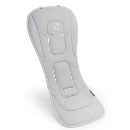 Bugaboo Colchoneta Integral Doble Confort gris niebla reverso