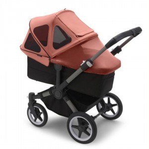 Bugaboo Capota Ventilada Donkey rojo atardecer mosquitera