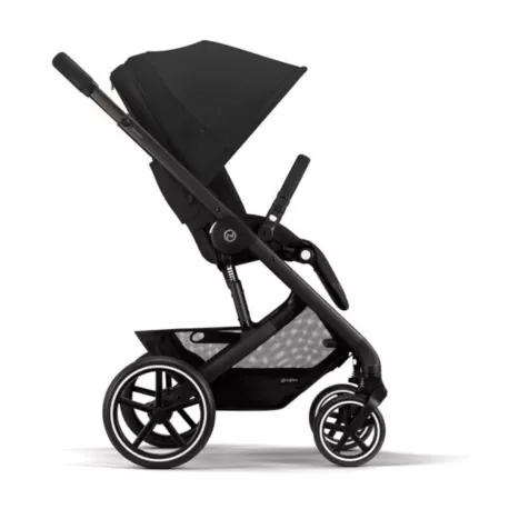 Cybex Silla Paseo Balios S Lux moon black lateral derecho