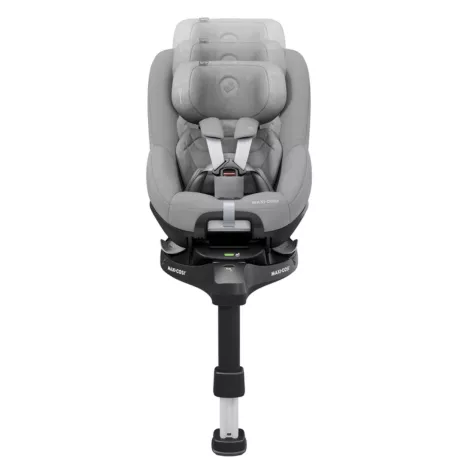 Maxi-Cosi Silla Coche Grupo I Pearl 360 Pro i-Size authentic grey reposacabezas posiciones