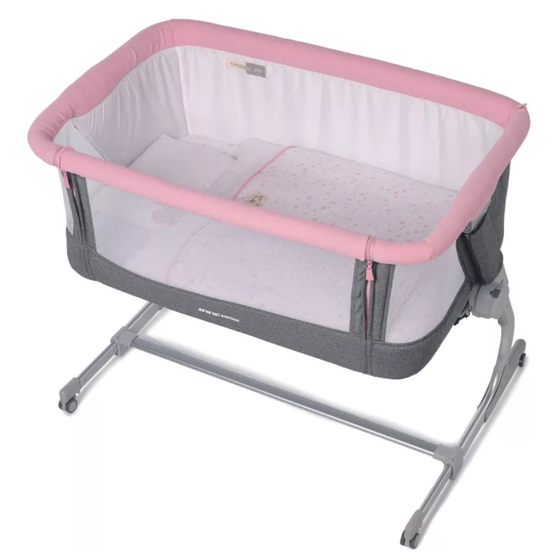 Minicuna colecho Minana Dakota Rosa LittleCocoBaby - LittleCocoBaby, El  Mundo de tu Bebé