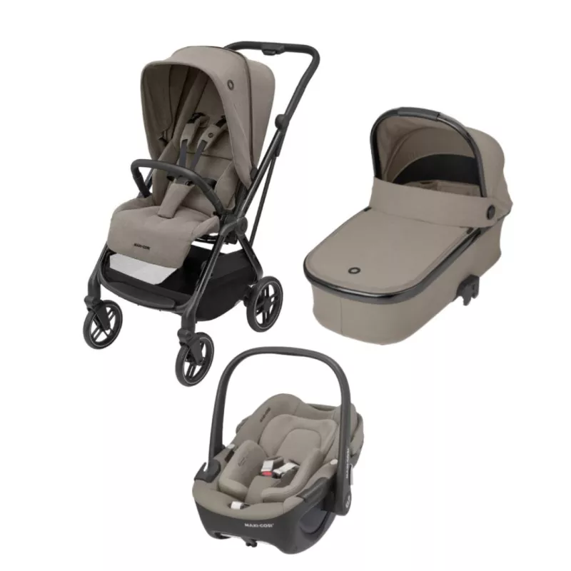 Maxi-Cosi Cochecito Trío Leona² Luxe Twillic Truffle