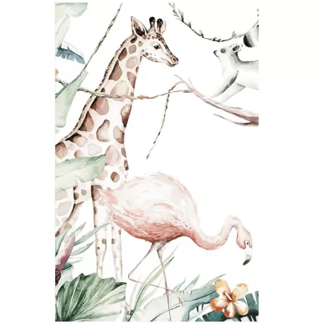 Bimbidreams Vinilo Decorativo Flamingo