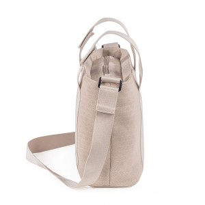 Walking Mum Bolso Crossbody Eco Mum Apricot lateral