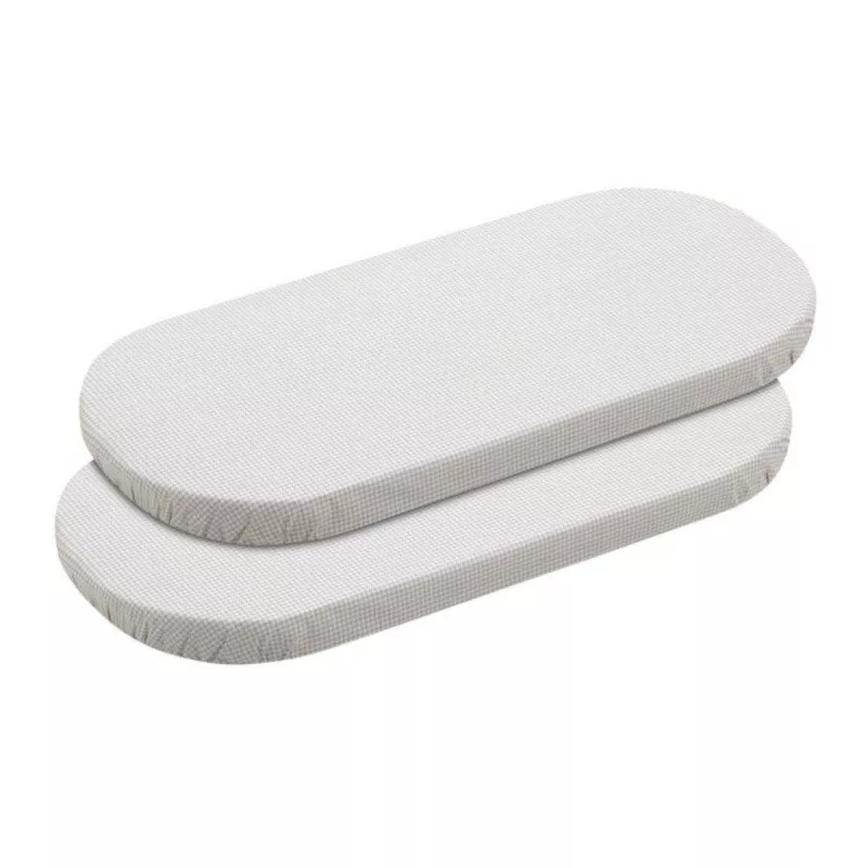 Cambrass Sábanas Bajeras Capazo Mini Windsord crudo Cambrass Sábanas Bajeras Capazo Mini Windsord crudo