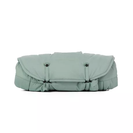 Easywalker Saco Cubrepiés Universal de frente, matcha green, enrollado