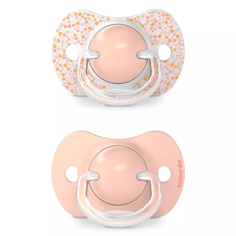 Suavinex Chupetes Tetina Fisiológica SX Pro™ 6-18 meses rosa