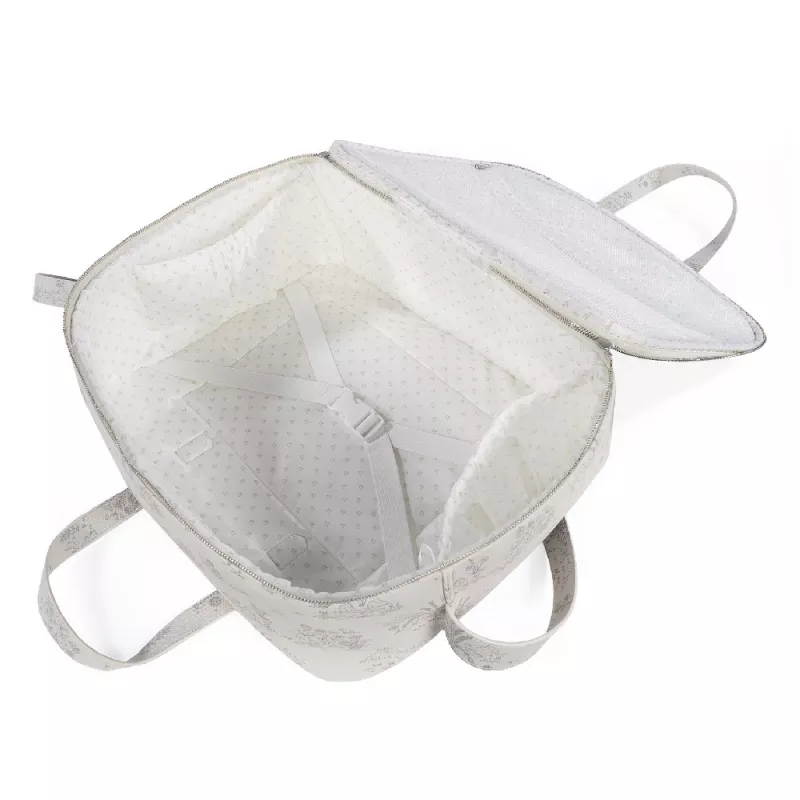 Pasito a Pasito Maleta Clínica Toile de Jouy cream interior