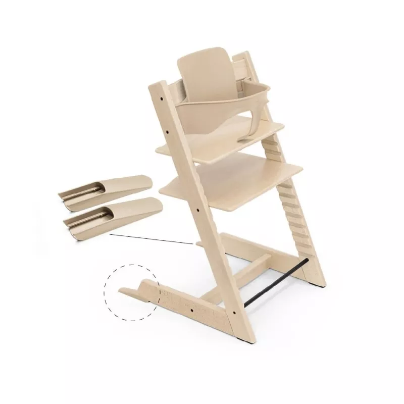 Stokke Tripp Trapp Baby Set 2 natural deslizadores