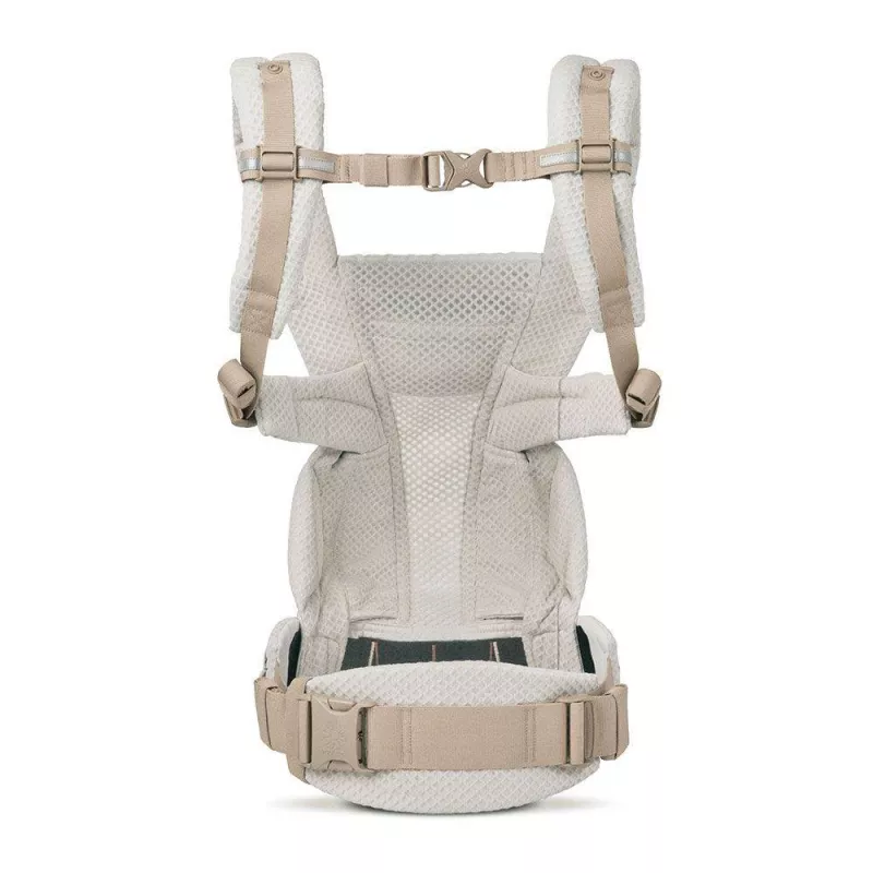 Ergobaby Mochila Portabebés Omni Breeze natural beige trasera