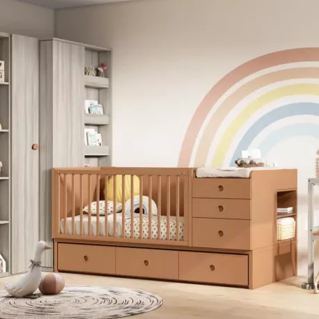 Ros Cuna Convertible Fusion-2 140x70 cm habitacion