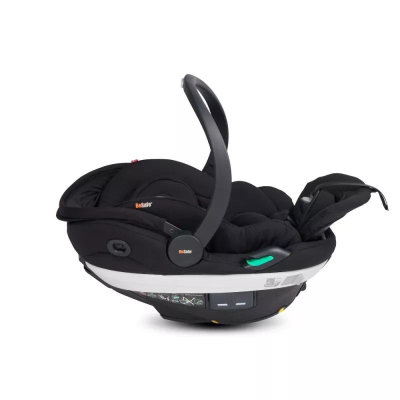 BeSafe Silla Coche Go Beyond Grupo 0 Black Cab tumbada