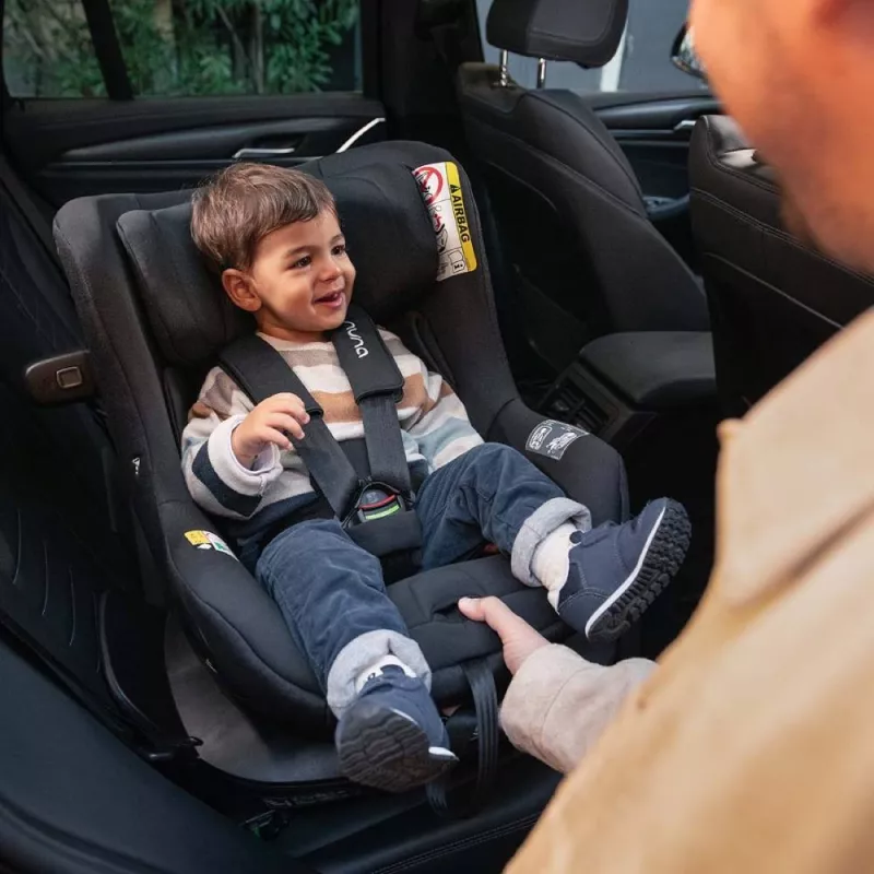 Nuna Silla de Coche Pruu i-Size Grupo 0+/1 caviar-ambiente