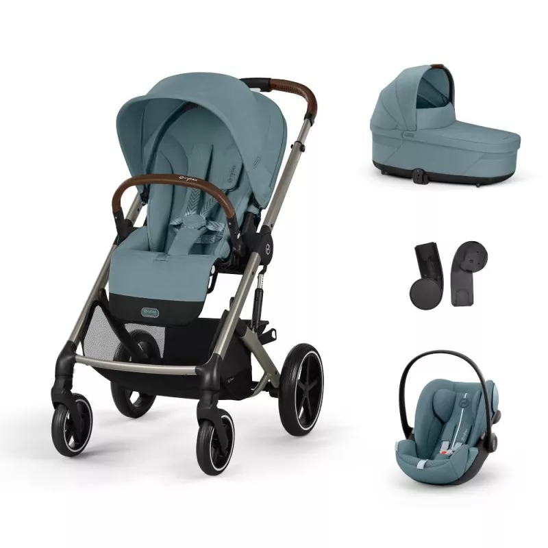 Cybex Pack S Carrito Bebé Balios S Lux stormy-blue