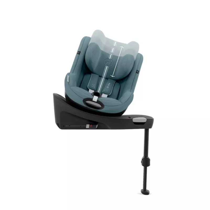cybex-silla-coche-sirona-g-stormy-blue-frente