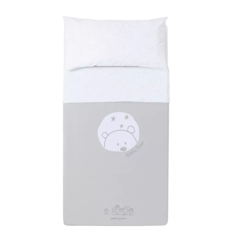 Saco Nórdico para Cuna Bear de Petit Praia Saco Nórdico para Cuna Bear de Petit Praia