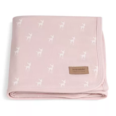 Bonjourbébé Arrullo Algodón Deer Rosa 06RN36-037
